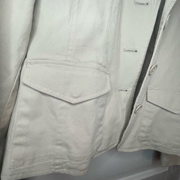 New York & Co Khaki Summer Peplum Jacket - Picture 11 of 14